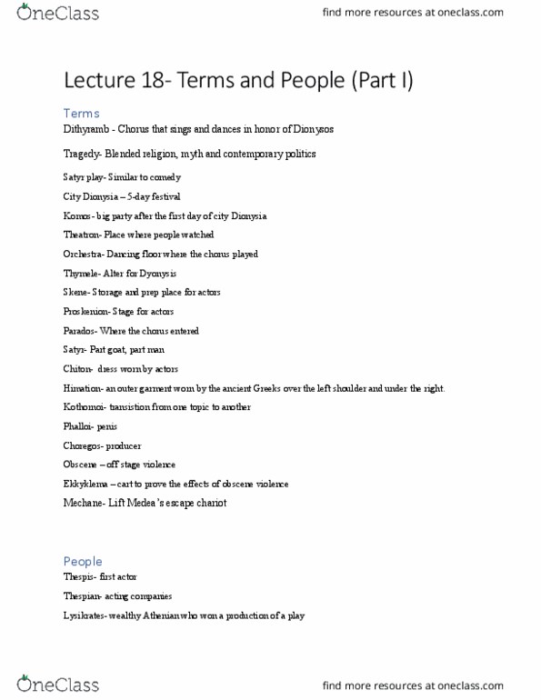 CLA 1101 Lecture 18: Lecture 18 Terms and People thumbnail