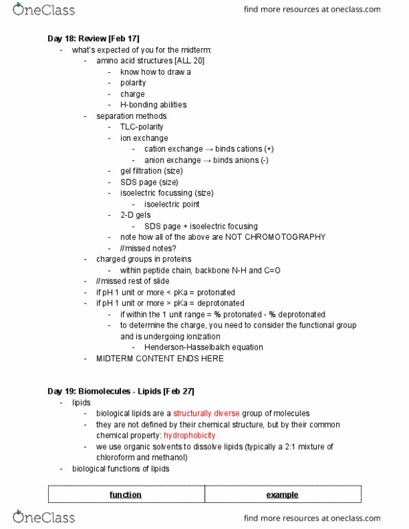 BIOC 2580 Lecture Notes - Lecture 19: Lauric Acid, Mnemonic, Tallow thumbnail