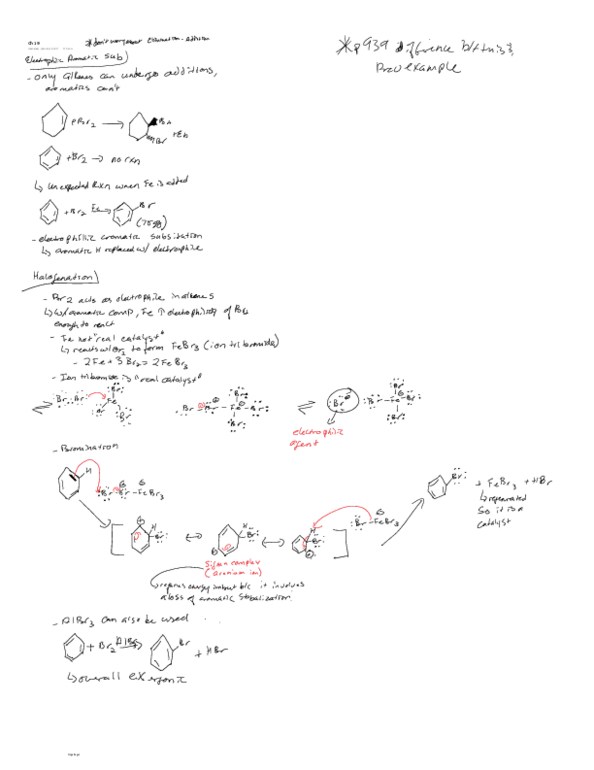 CHM 2211 Chapter 19: Ch 19 Aromatic Substitution Reactions thumbnail