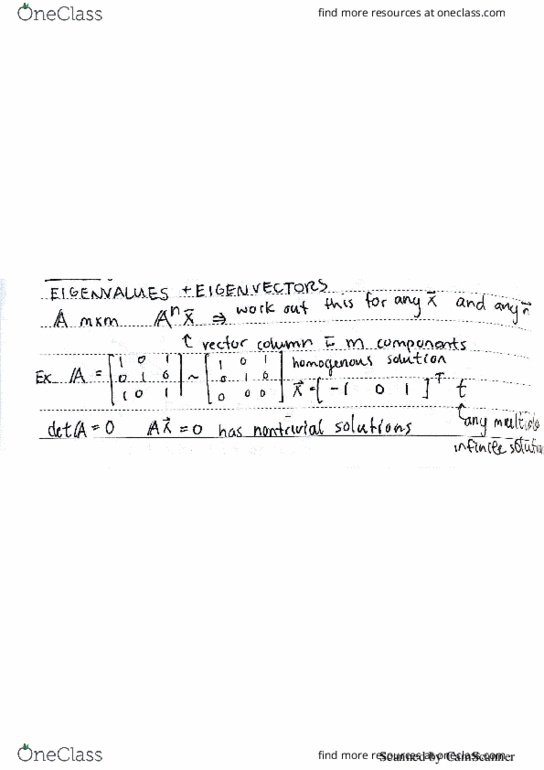 MATH 152 Lecture 22: Eigenvalues and Eigenvectors thumbnail