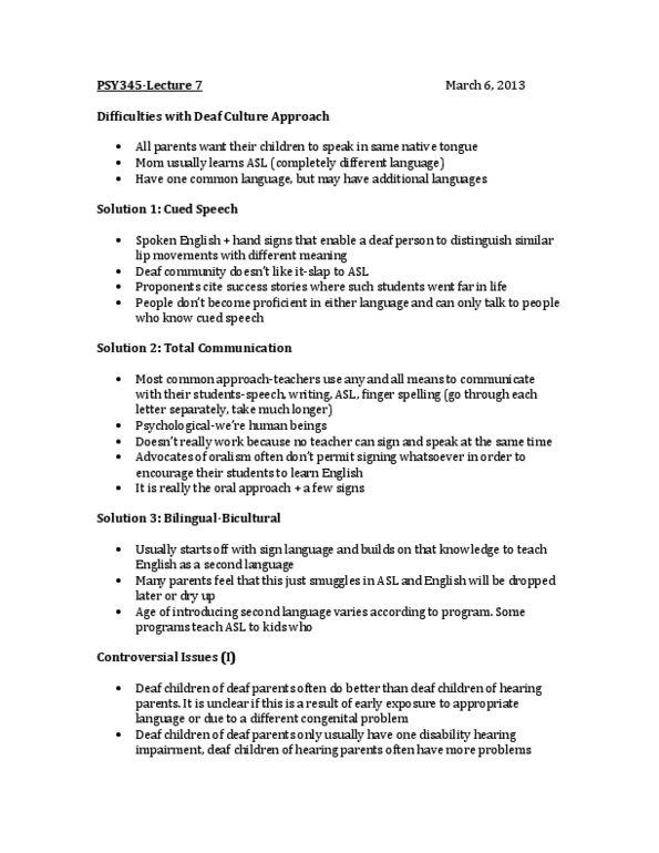 PSY345H5 Lecture Notes - Lecture 7: Far-Sightedness, Nonverbal Communication, Retinitis Pigmentosa thumbnail