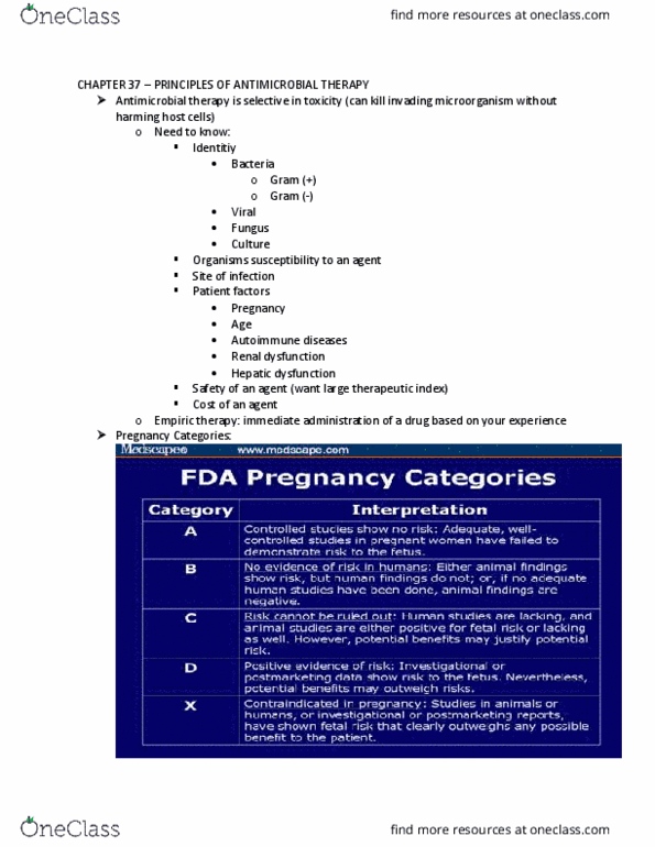 HSCI 301 Lecture Notes - Lecture 14: Measles Vaccine, Fluconazole, Complications Of Pregnancy thumbnail