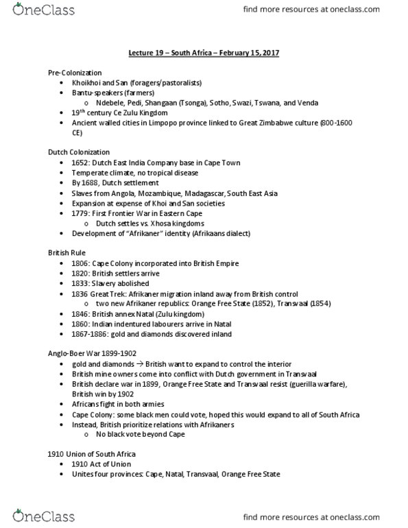 POL218Y5 Lecture Notes - Lecture 19: Nonviolent Resistance, Retributive Justice, Civil Disobedience thumbnail