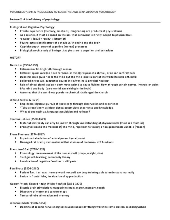 PSYC 101 Chapter Notes -Optic Nerve, Depressant, Schizophrenia thumbnail