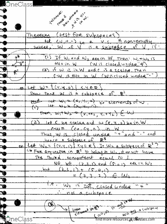 MATH 310 Chapter Notes - Chapter 4.3: Yle thumbnail