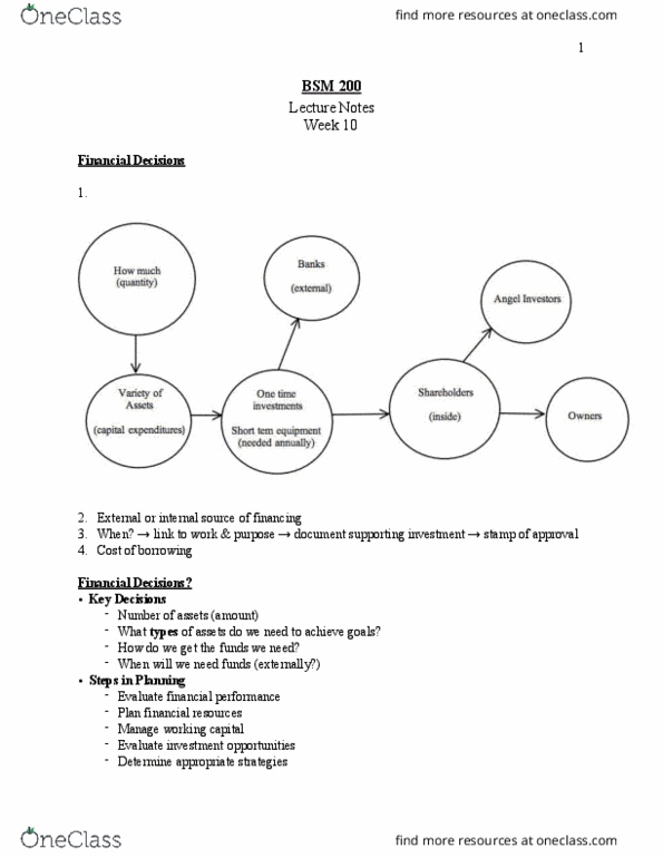 BSM 200 Lecture Notes - Lecture 10: Current Liability, Asset Management, Trade Credit thumbnail