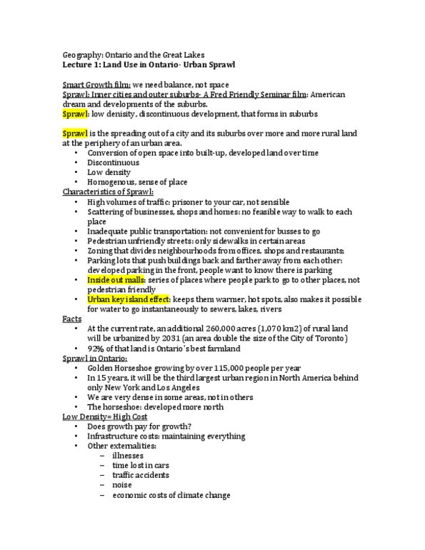 Geography 2011A/B Lecture Notes - Transportation Planning, Positive Force, Official Language thumbnail