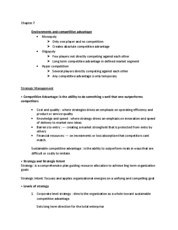 GMS 200 Lecture Notes - Instrumentalism, Retail, Infomediary thumbnail