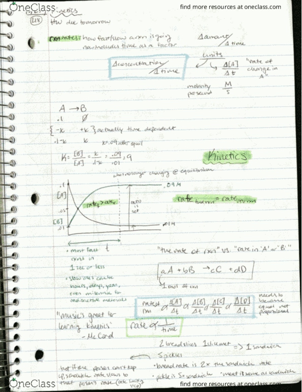 CH 302 Lecture 18: Kinetics (Mar 23) and Nuclear (HW06) thumbnail