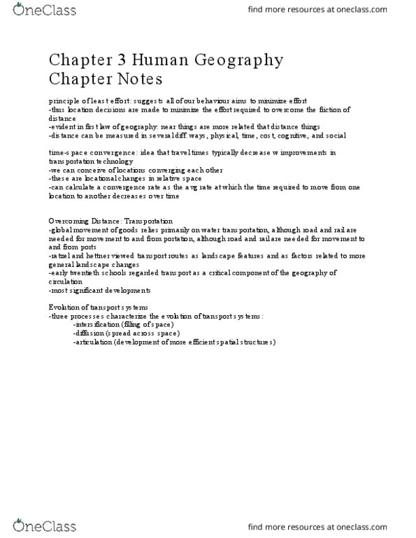 GEOG 1HB3 Chapter 3: Geography 1HB3 Full Chapter thumbnail