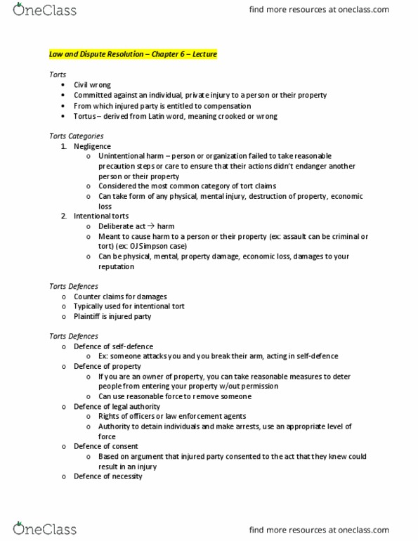 Sociology 2260A/B Lecture Notes - Lecture 6: Legal Culture, Dow Corning, Breast Implant thumbnail