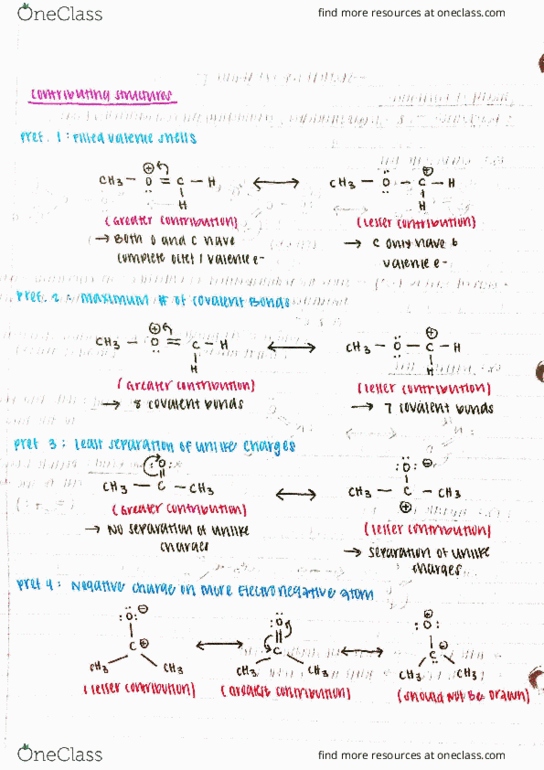 CH 320M Lecture Notes - Lecture 1: Covalent Bond, Xul thumbnail
