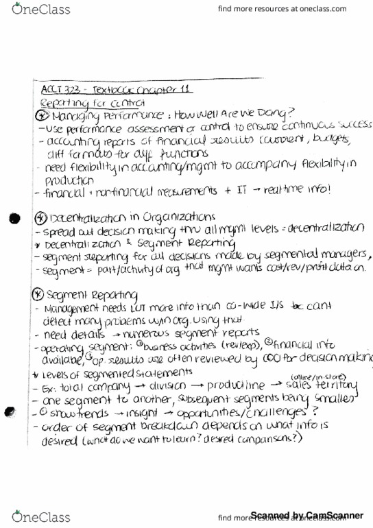 ACCT 323 Chapter Chapter 11: Accounting 323 Chapter 11 thumbnail