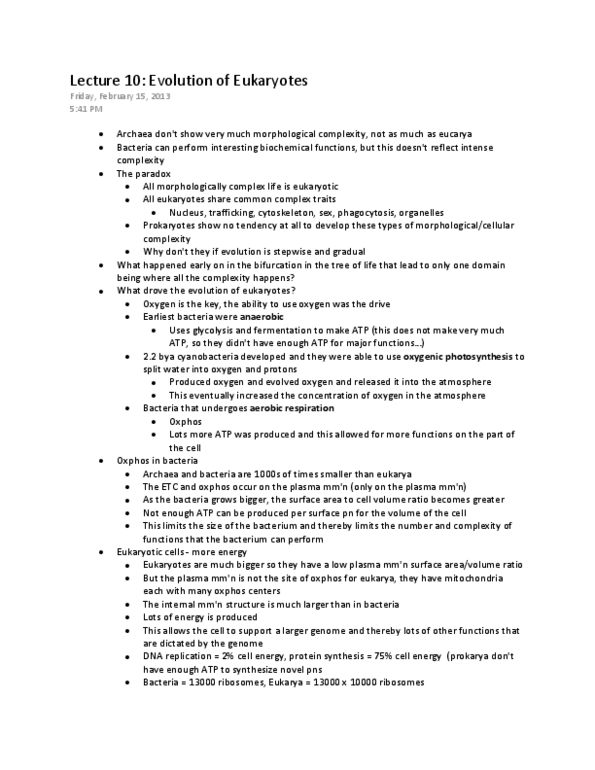 Biology 1002B Lecture Notes - Lecture 10: Genome Size, Nuclear Membrane, Nuclear Dna thumbnail