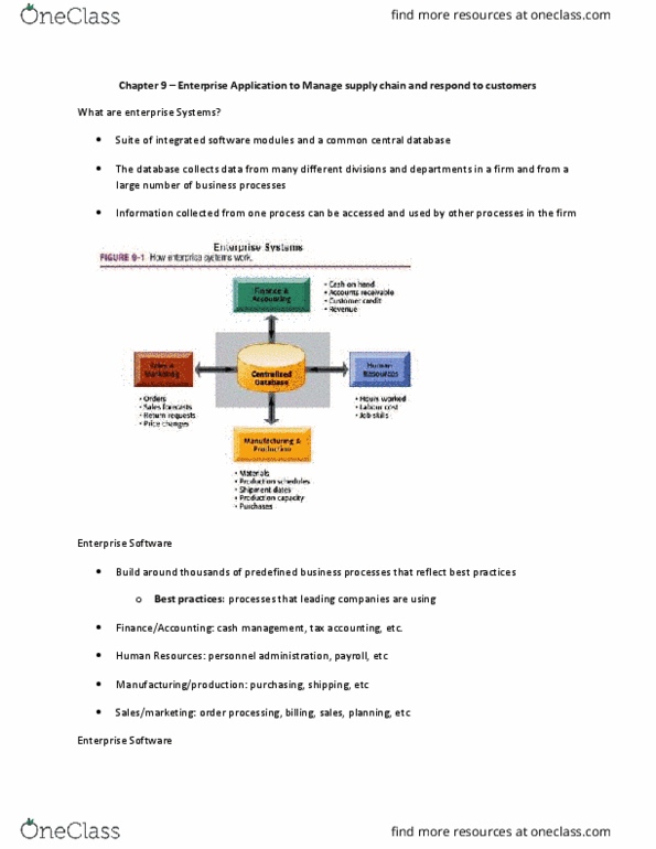 COMMERCE 2KA3 Lecture Notes - Lecture 9: Sales Force Management System, Call Centre, Sales Quote thumbnail