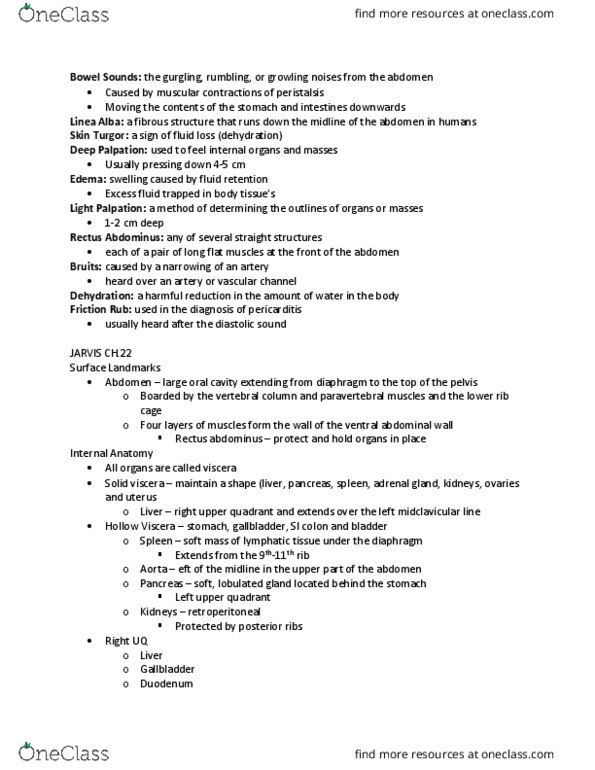 NURSING 1J02 Chapter 22: Week 7 Readings thumbnail