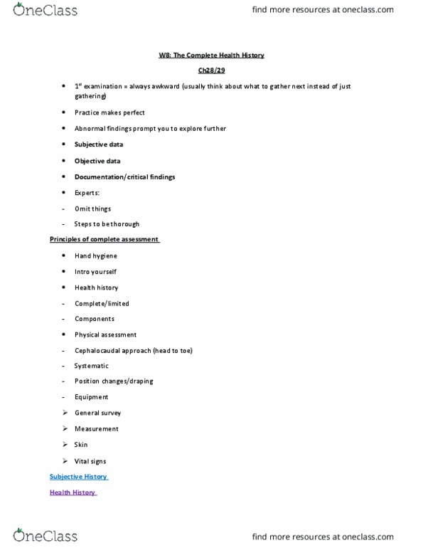 NSE 13A/B Chapter Notes - Chapter 28,29: Cervical Lymph Nodes, Compression Stockings, Rugae thumbnail