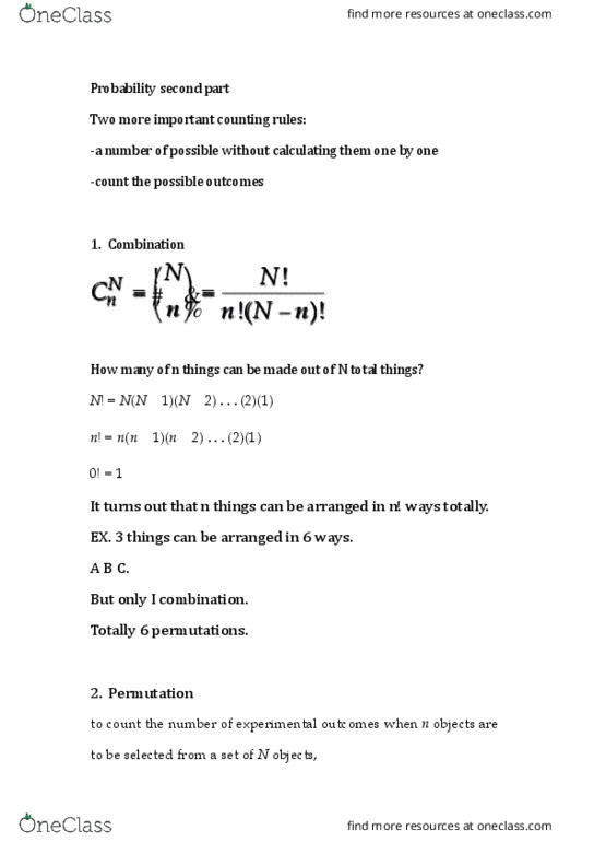 CAS EC 203 Lecture 9: Probability second part thumbnail