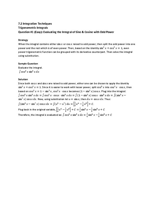 MAT136H1 Lecture Notes - Trigonometric Functions thumbnail