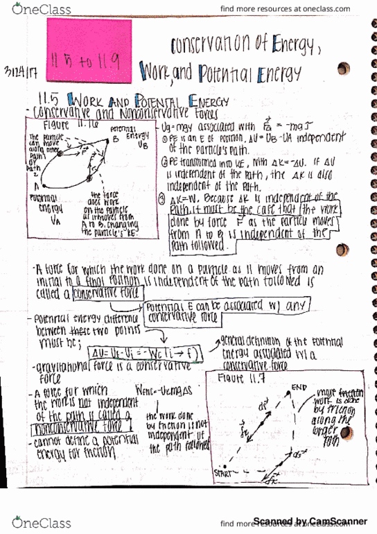 PHYS 211 Chapter 11: 11.5 to 11.9 thumbnail