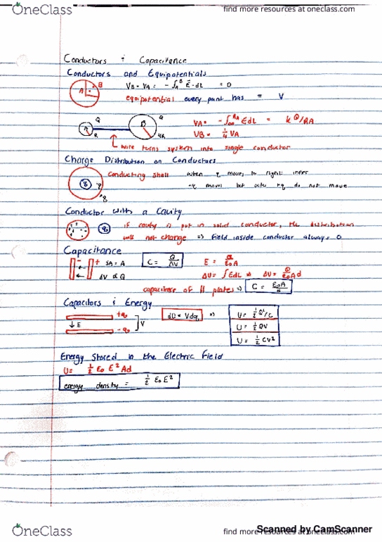 CAS PY 212 Chapter 24: Capacitance thumbnail