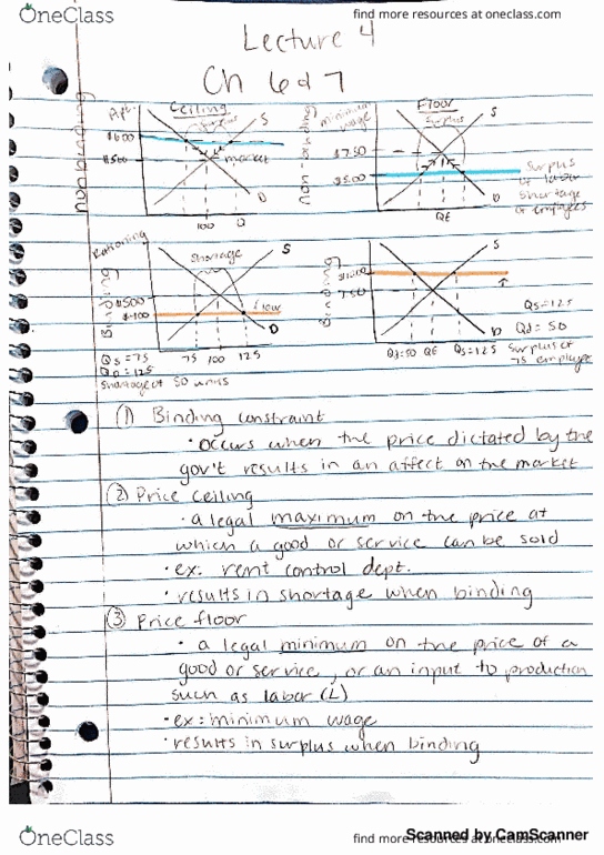 ECO 210 Lecture 4: ECO 210 Chapter 6 & 7 thumbnail