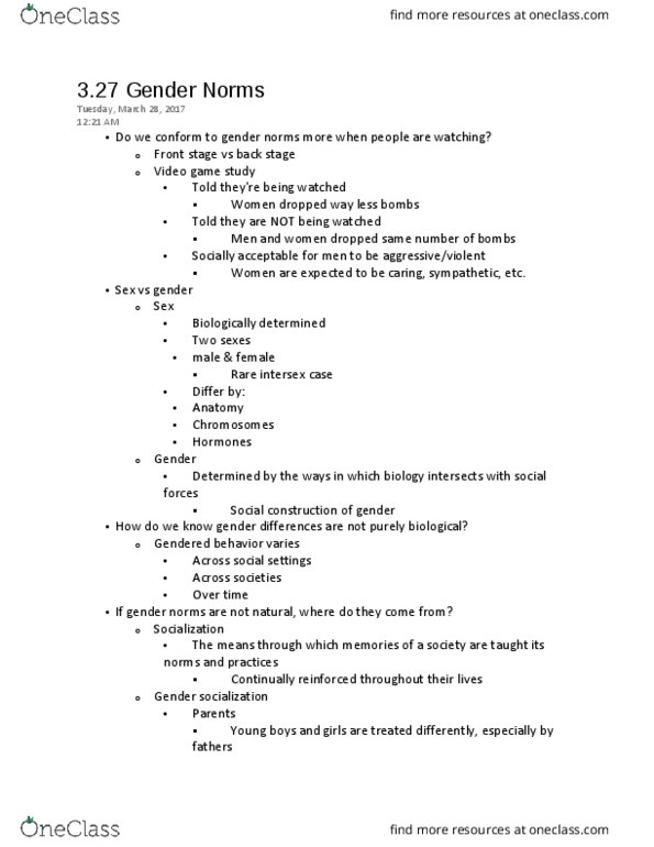 SOCI 1001 Lecture Notes - Lecture 16: Media Create, Bsc Young Boys, Social Forces thumbnail