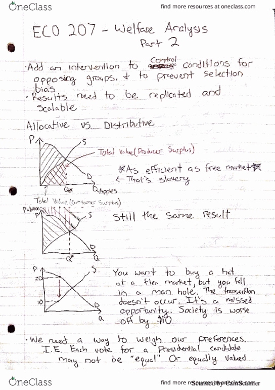 ECO 207 Lecture 3: ECO 207 - Welfare Analysis Part 2 thumbnail