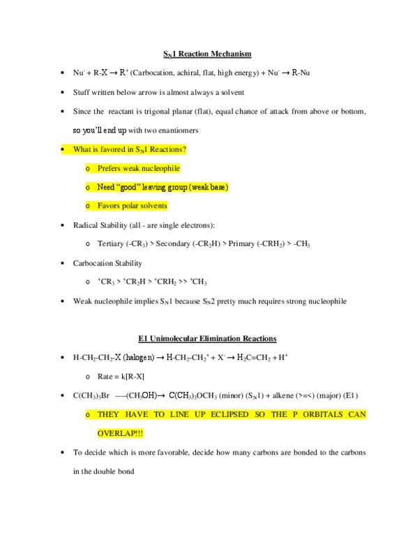 CHEM 2OA3 Lecture Notes - Trigonal Planar Molecular Geometry, 3Cr Melbourne, Carbocation thumbnail