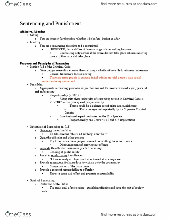 LAWS 2302 Lecture Notes - Lecture 7: Class Action, Victims Family, Extenuating Circumstances thumbnail