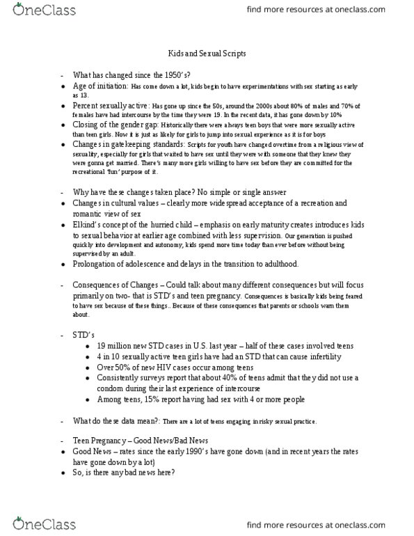 HDFS 1060 Lecture Notes - Lecture 23: Br Postcode Area, Human Sexuality, Imaginary Audience thumbnail