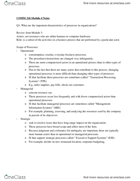 COMM 226 Chapter Notes - Chapter 4: Sales Process Engineering, Financial Statement, Hinder thumbnail