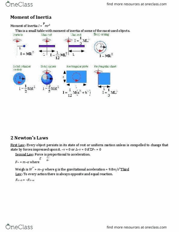 PHY 7B Lecture Notes - Lecture 6: Angular Momentum thumbnail