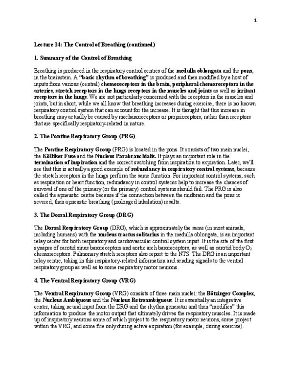 BIOC34H3 Lecture Notes - Lecture 14: Ventral Respiratory Group, Solitary Tract, Corneille Heymans thumbnail