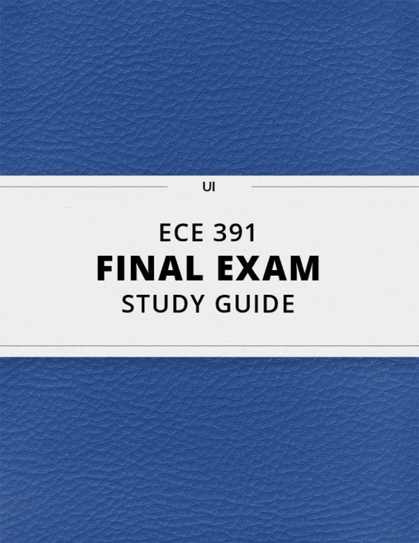 [ECE 391] Final Exam Guide Comprehensive Notes fot the exam (54