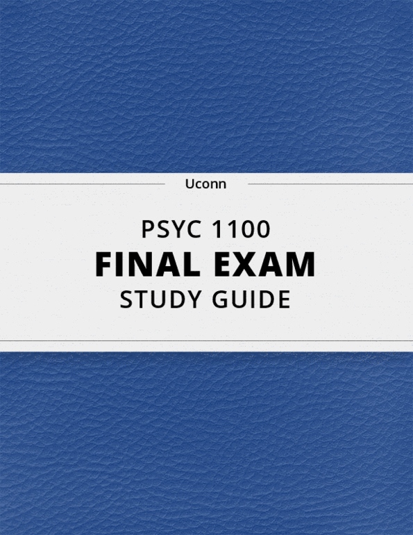 A Uconn Study Of How Human Brain Reads >> Psyc 1100 Final Exam Guide Ultimate 36 Pages Long Study Guide A Uconn Study Of How Human Brain Reads >> Psyc 1100 Final Exam Guide Ultimate 36 Pages Long Study Guide