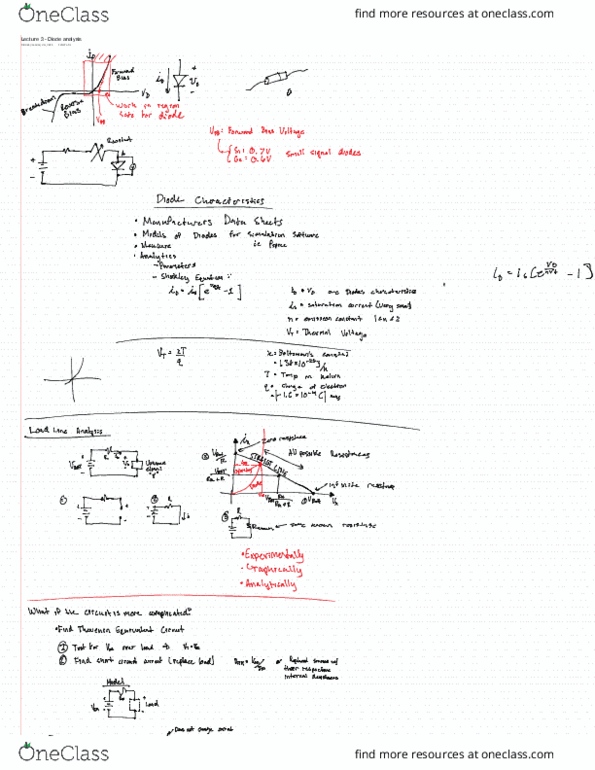 ECE 4984 Lecture 3: Lecture 3 - Diode Analysis thumbnail
