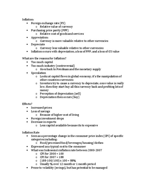 POLSCI 2J03 Lecture Notes - Lecture 3: Foreign Direct Investment, Economic Stagnation, Money Market Fund thumbnail