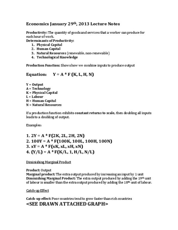 ECON 1BB3 Lecture Notes - Marginal Product, Production Function, Human Capital Flight thumbnail