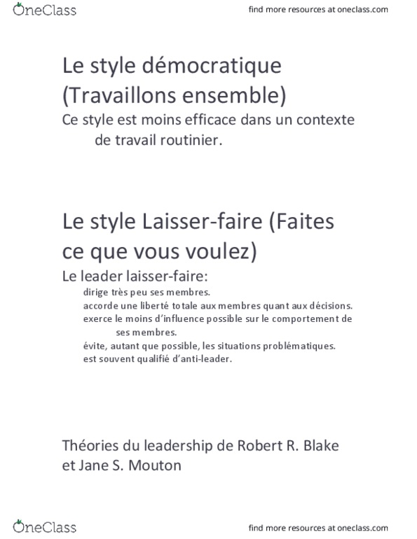 FRE 515 Lecture Notes - Lecture 13: Le Monde thumbnail