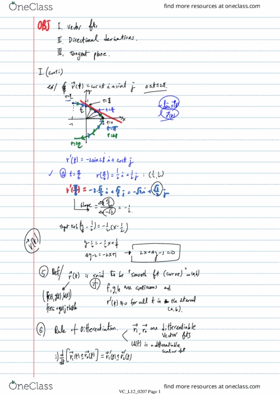 MTH 330 Lecture 1: MTH 330 WEEK 1L12_Directional Derivatives thumbnail
