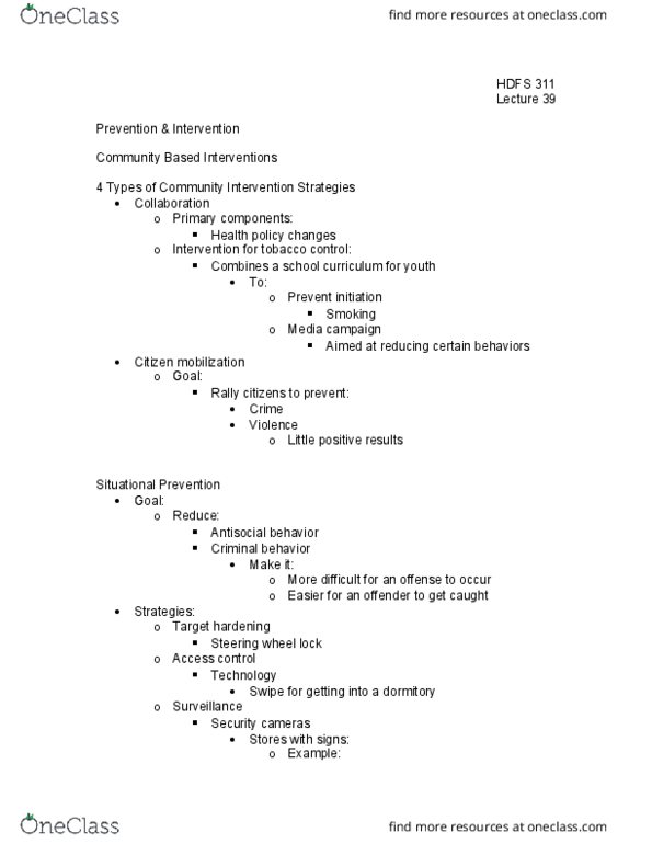 HD FS 311 Lecture Notes - Lecture 39: Access Control, Steering Wheel, Anti-Social Behaviour thumbnail