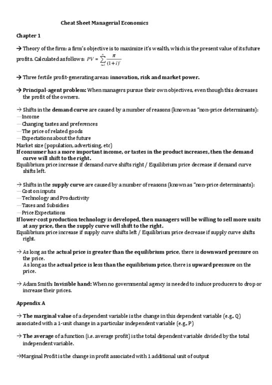 MGCR 293 Lecture Notes - Substitute Good, Economic Equilibrium, Time Horizon thumbnail