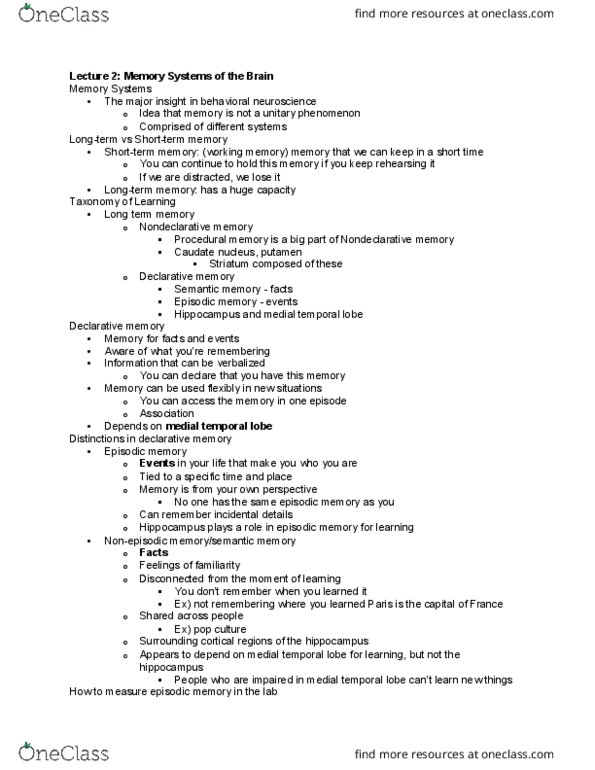 GE CLST 73B Lecture Notes - Lecture 2: Stream Processing, Two-Streams Hypothesis, Perceptual Learning thumbnail