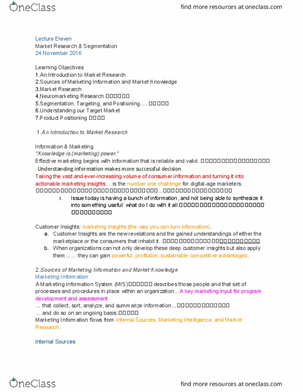 Management and Organizational Studies 1021A/B Lecture Notes - Lecture 11: Psychographic, Rolex, Uptodate thumbnail