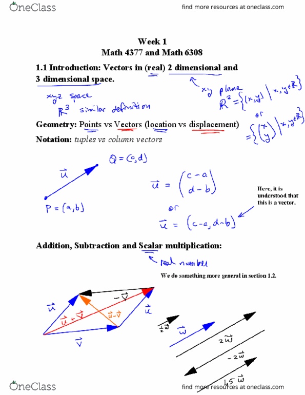 MATH 4377 Lecture Notes - Lecture 1: Associative Property, Additive Inverse, Even And Odd Functions thumbnail