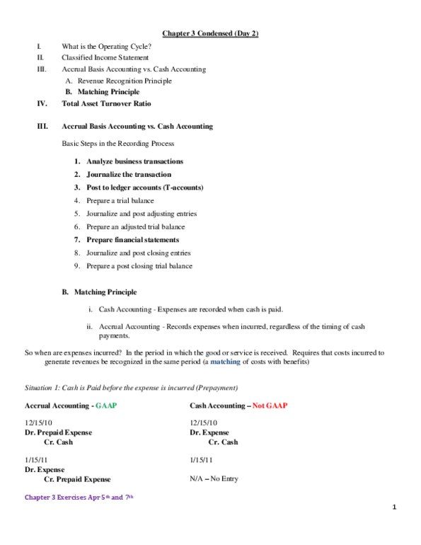 ACCT 1201 Lecture Notes - Deferral, Accounts Payable, Asset Turnover thumbnail