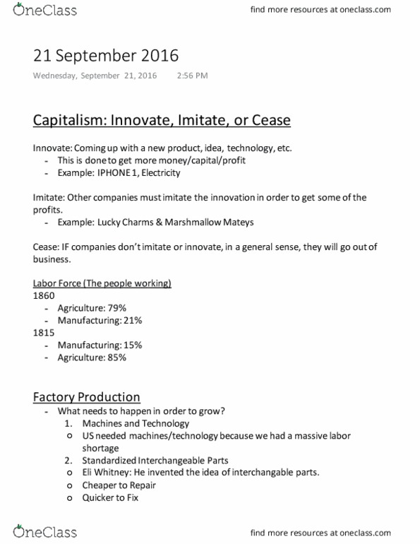 ECON 1740 Lecture Notes - Lecture 7: Lucky Charms, Main Source, United States Dollar thumbnail