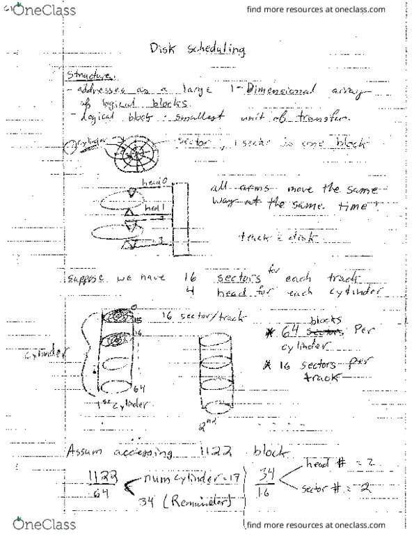 CIS 3110 Lecture Notes - Lecture 13: Hard Disk Drive Performance Characteristics, Wemt, Full-Time Equivalent thumbnail