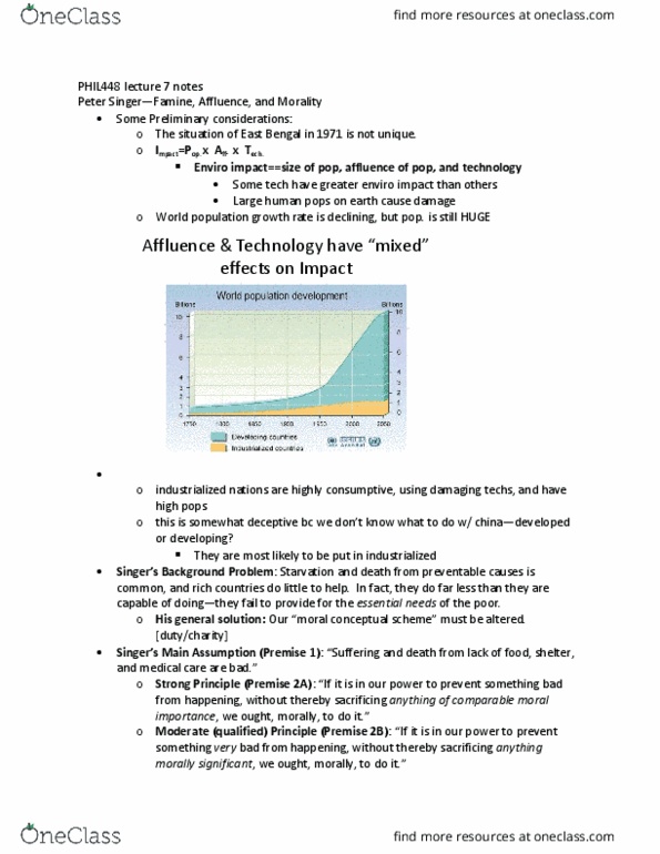 PHIL448 Lecture Notes - Lecture 7: Fast Fourier Transform, Effective Altruism, Murder Of Kitty Genovese thumbnail